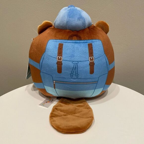 NWT Squishmallows 8" Chip the Beaver 'Back to School' - Picture 2 of 5